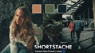Download Free Shortstache Inspired Camera Raw Presets of 2020 | Shortstache Inspired Photoshop Preset of 2020 | How to Edit Like Shortstache