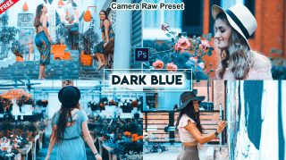 DARK Blue Camera Raw Presets of 2021 for Free | XMP Preset